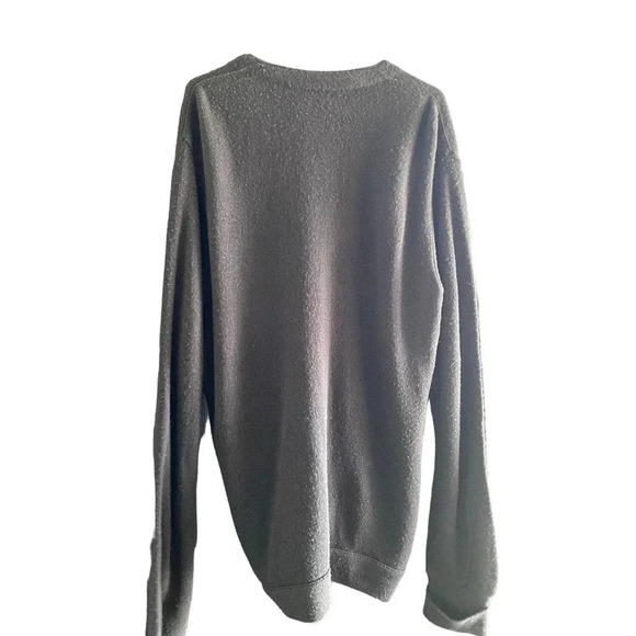 IZOD Men's Gray Long Sleeve Button Down Cardigan Size Large - Picture 3 of 4